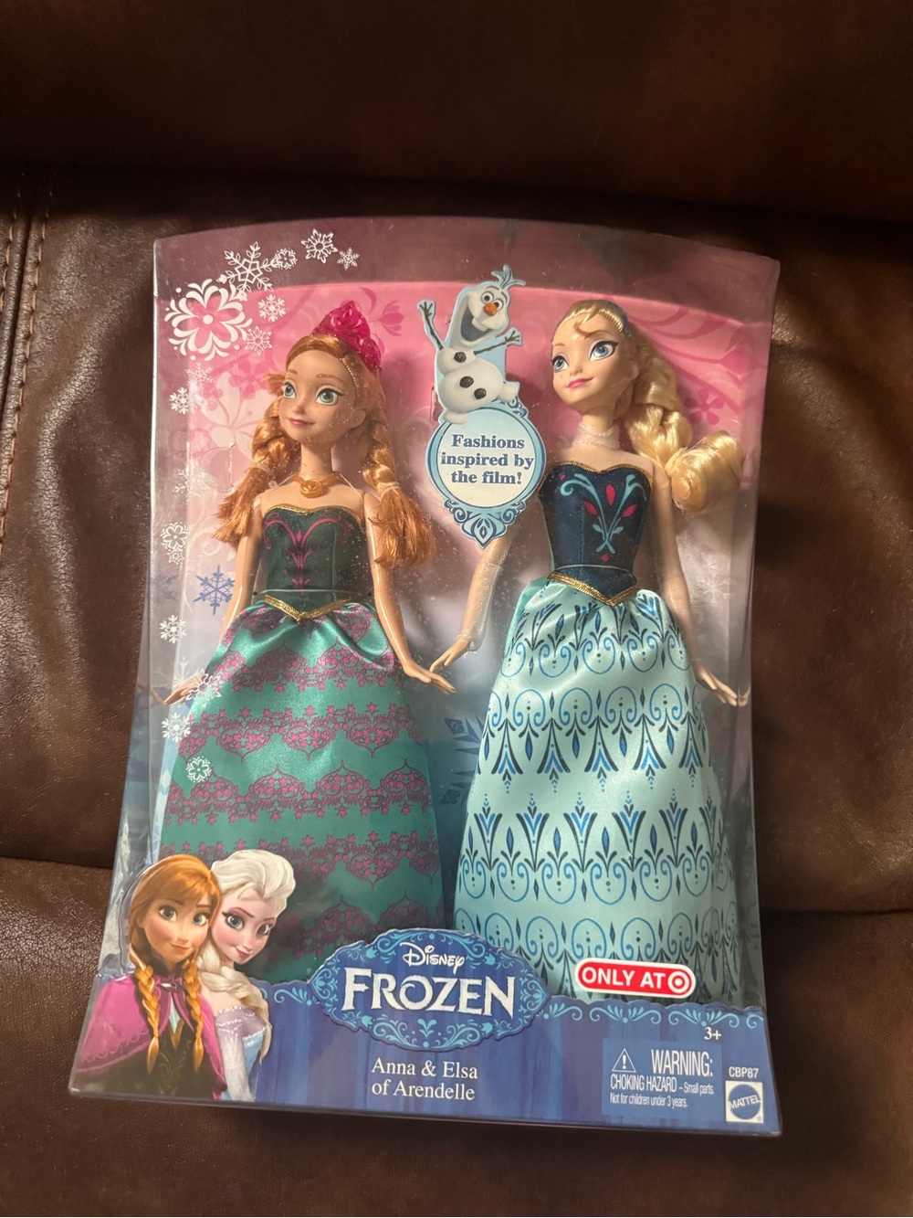 Disney Anna & Elsa Doll Set - Teal, Aqua & Pink Accents